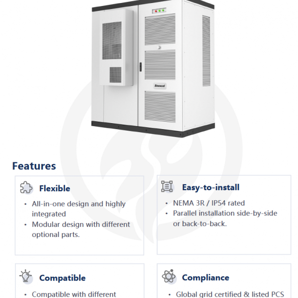 Outdoor Cabinet BESS 45-135KW